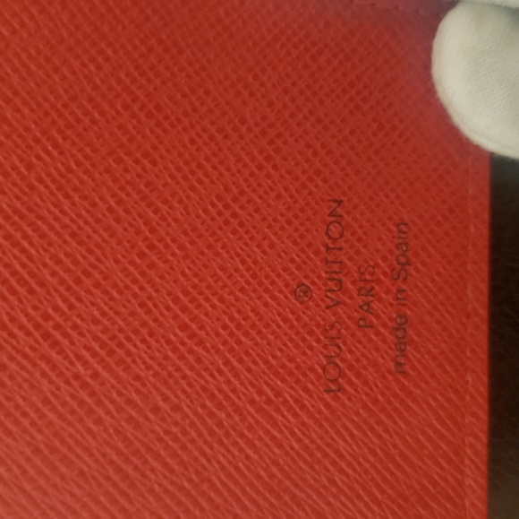 Red Louis Vuitton agenda (PM) - Picture 5 of 6